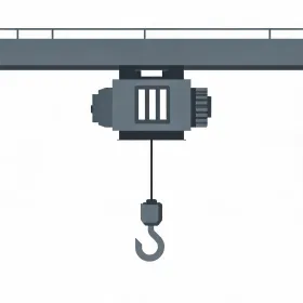 Hoist brake pause illustration